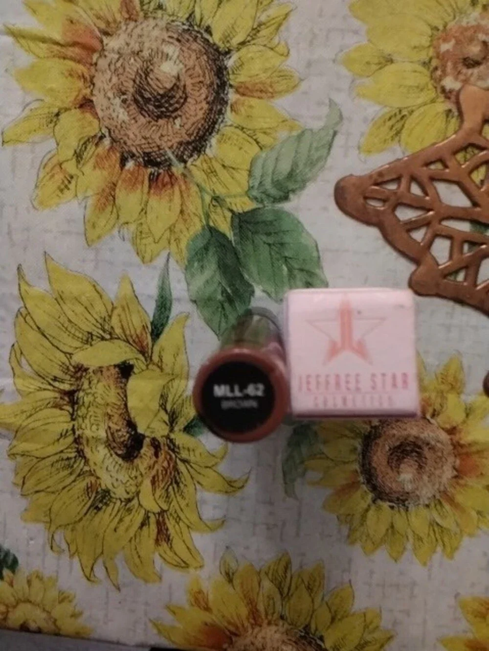 RJeffree Star Liquid Velvet Long-Lasting Lipstick - Warm Nude Peach/color Brown